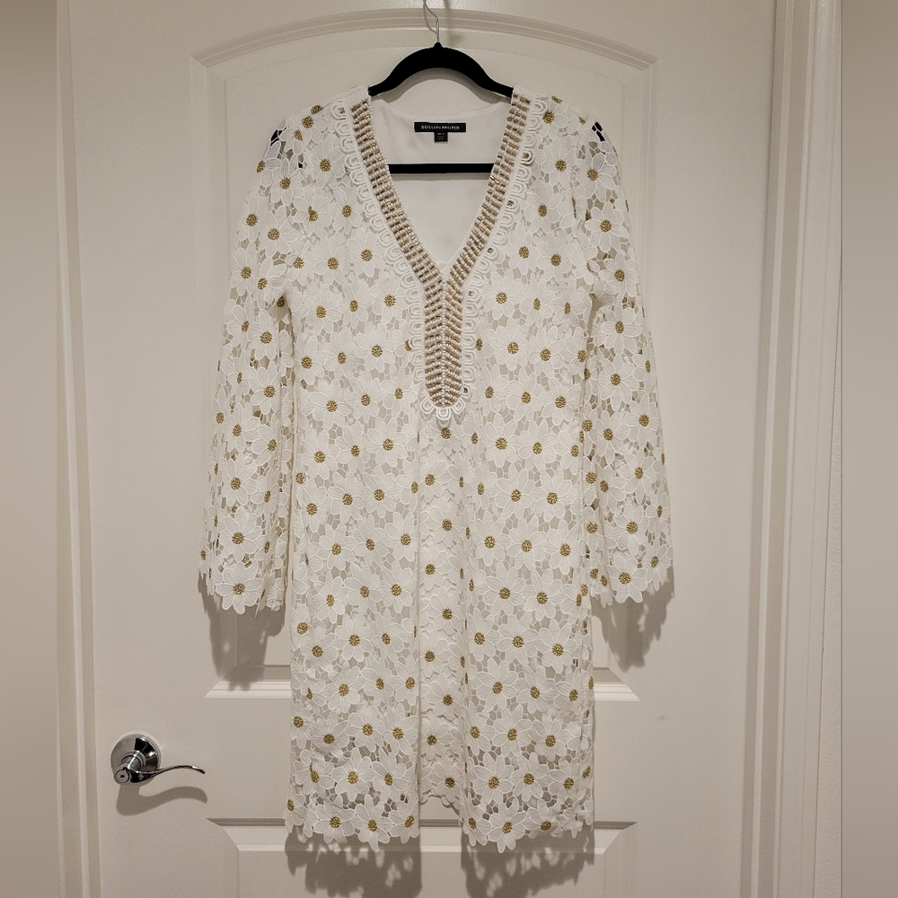 Boston Proper Daisy Dress Small #735
